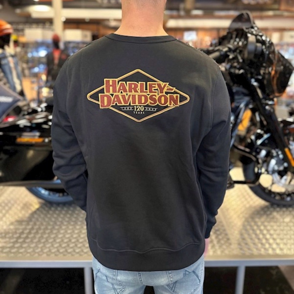 Harley-Davidson 120th Anniversary Crew Neck Sweatshirt - Picture 8 of 8